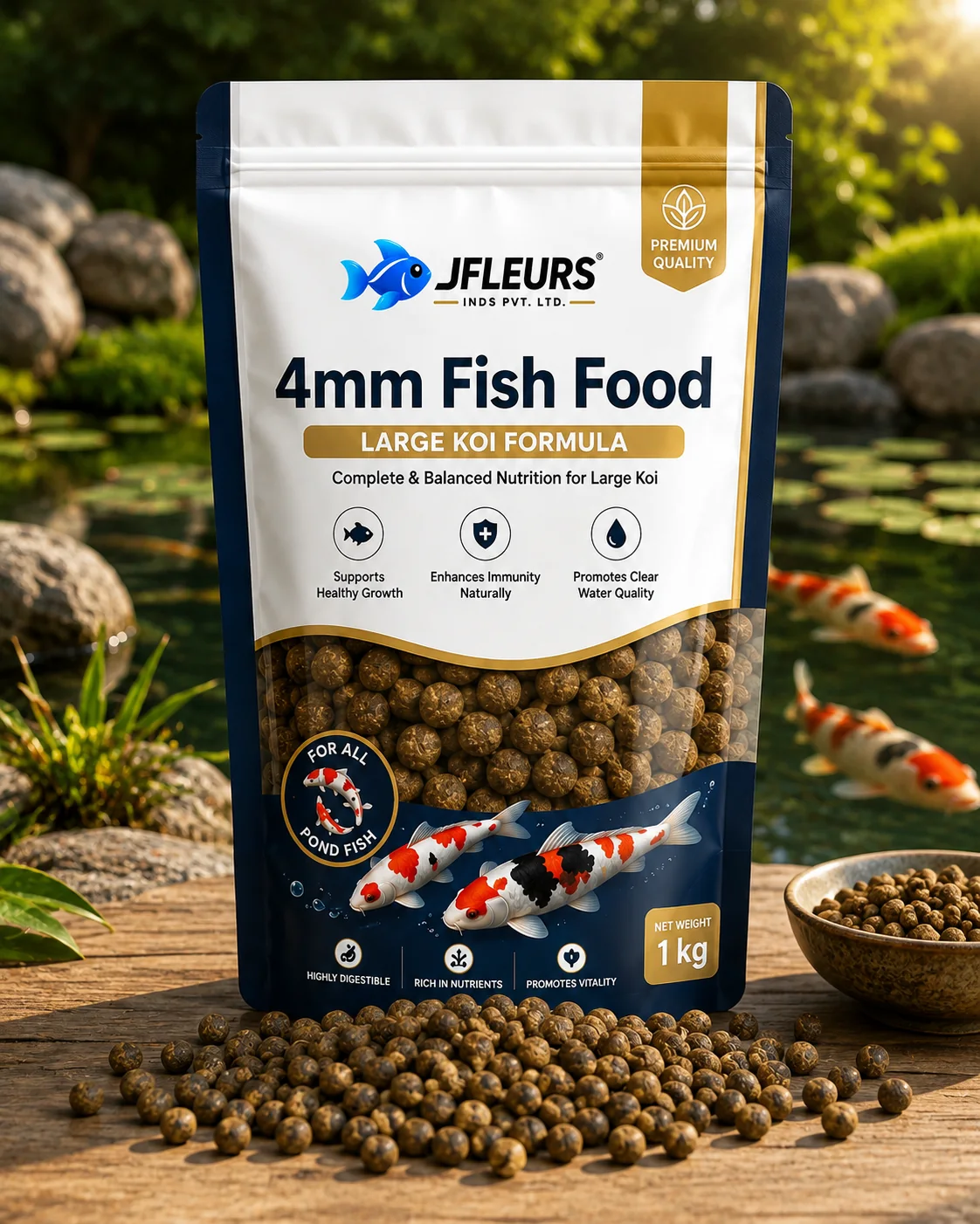4mm Fish Food